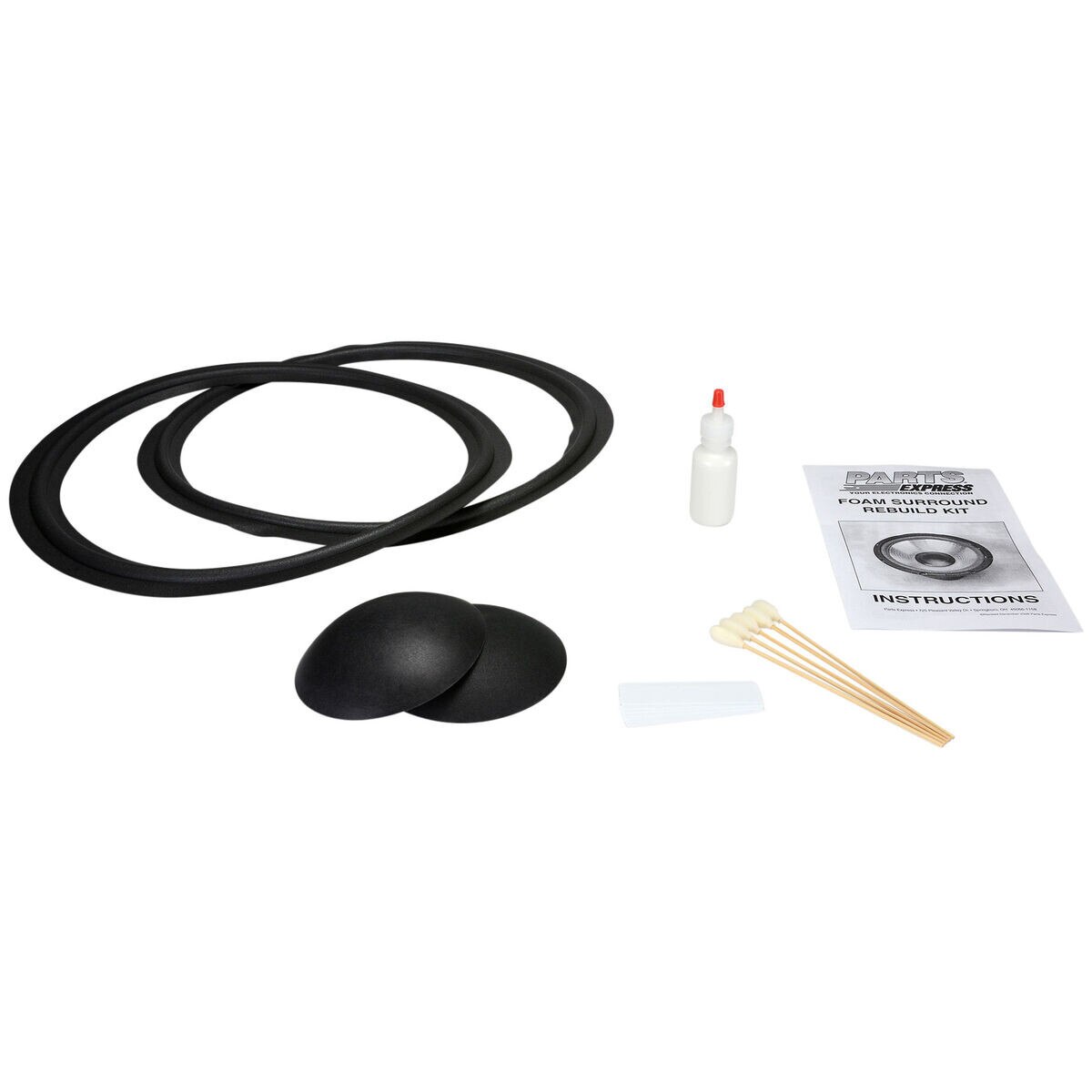 Parts Express Speaker Re-Foam Kit For 8 Inch Woofers - Speaker Repair Kit